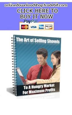 Product picture The Art of Selling Shovels