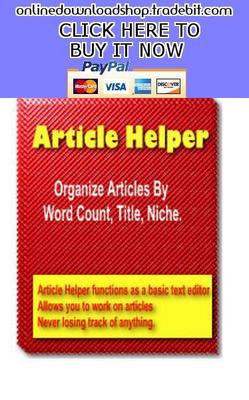 Product picture Article Helper