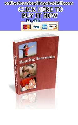 Product picture Beating Insomnia