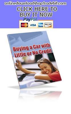 Product picture Buying a Car with Little or No Credit