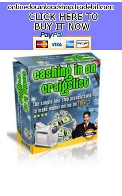 Product picture Cashing in on Craigslist