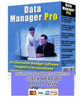 Product picture Data Manager Pro