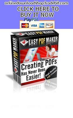 Product picture Easy PDF Maker