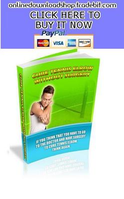 Product picture Cure Tennis Elbow Without Surgery
