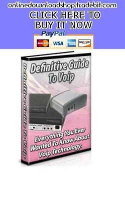 Product picture Definitive Guide To Voip 