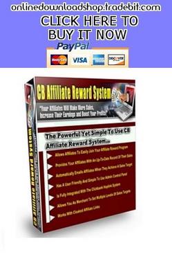 Product picture CB Affiliate Reward System