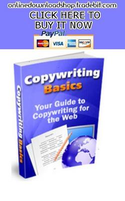 Product picture Copywriting Basics
