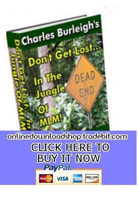 Product picture Dont Get Lost In The Jungle of MLM