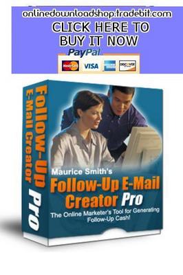 Product picture Follow Up Email Creator Pro