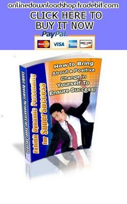 Product picture Exhibit Dynamic Personality For Super Success