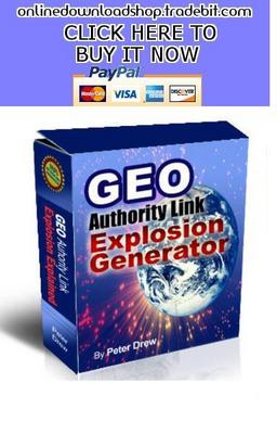 Product picture GEO Authority Link Explosion Generator