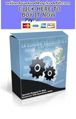 Product picture Ez Ebook Templates Package