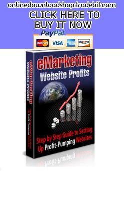 Product picture E-Marketing Website Profits 