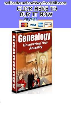 Product picture Genealogy - Uncovering Your Ancestory