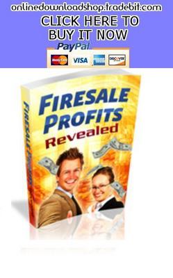 Product picture Firesale Profits Revealed