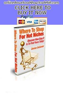 Product picture Where To Shop Hot Niches