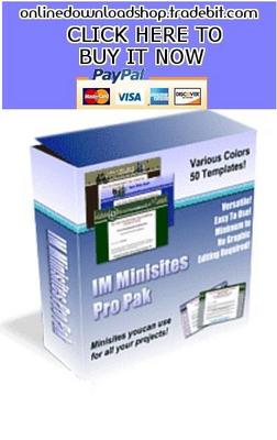 Product picture IM Minisites Pro Pak