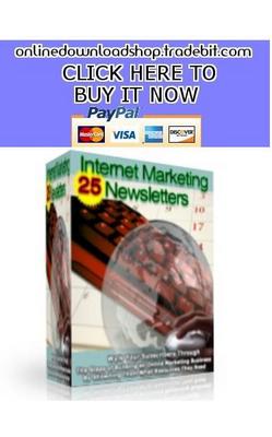 Product picture Internet Marketing Newsletter