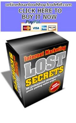 Product picture Internet Marketing Lost Secrets