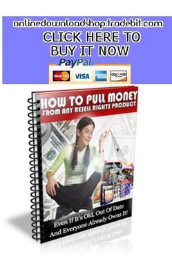 Product picture How To Pull Money