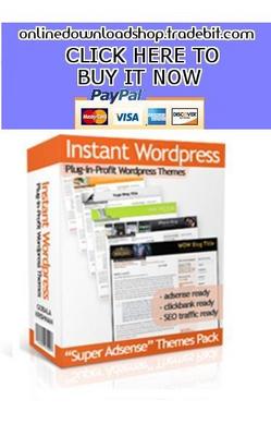 Product picture Instant Wordpress Themes