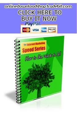 Product picture How to Use Words To Sell 