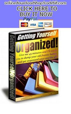 Product picture Getting Yourself Organized