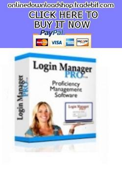 Product picture Login Manager Pro