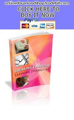 Product picture Breaking Through Learning Disabilities