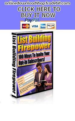 Product picture List Building Firepower
