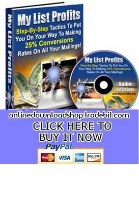 Product picture My List Profits