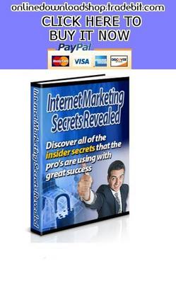 Product picture Internet Marketing Secrets Revealed