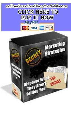 Product picture Secret Marketing Strategies