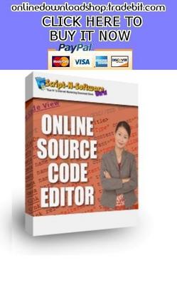 Product picture Online Source Code Editor