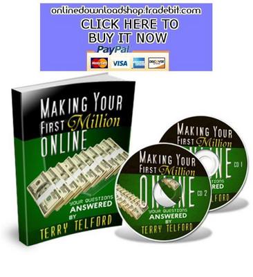 Product picture Making Your First Million Online