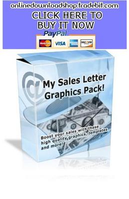 Product picture My Sales Letter Graphics Pack