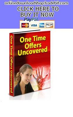 Product picture One Time Offer Uncovered