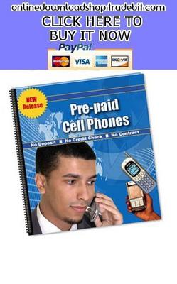 Product picture Pre Paid Cell Phones