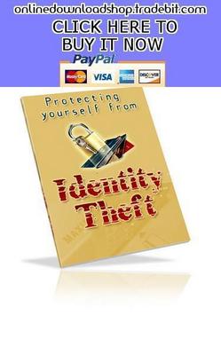 Product picture Protect Yourself From Identity Theft