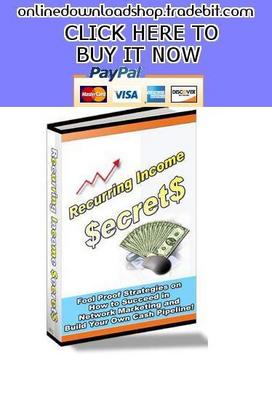 Product picture Recurring Income $ecret$