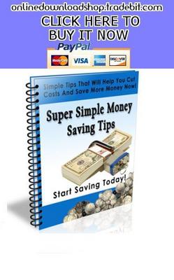 Product picture Super Simple Money Tips