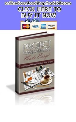Product picture Project Management Made Easy