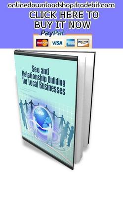 Product picture Seo And Relationship Building For Local Businesses