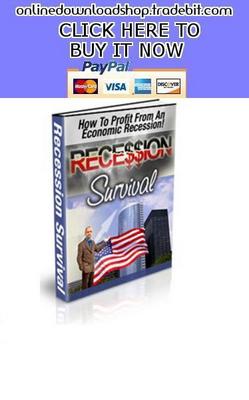 Product picture How To Profit From An Economic Recession