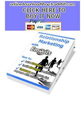 Product picture Relationship Marketing with E-mails