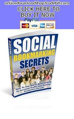Product picture Social Bookmarking Secrets