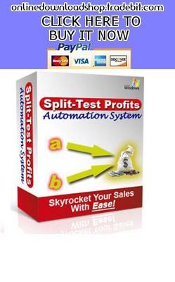 Product picture Split Test Profits Automation System