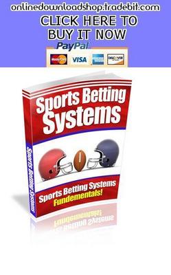 Product picture Sports Betting Systems