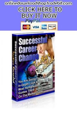 Product picture Successful Career Change