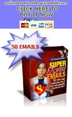 Product picture Super Money Emails In A Box